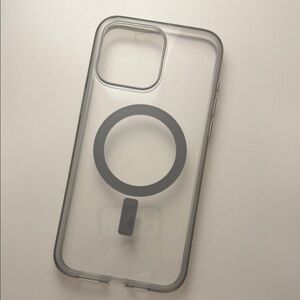Transparent Phone Case with MagSafe Compatibility 15 Pro Max